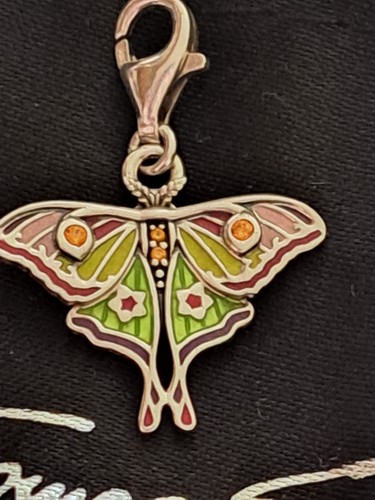Thomas sabo moth silver charm - thomas,
