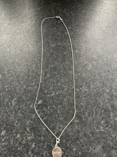 Sterling Silver Necklace And